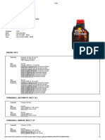 Hyundai I30 Oil Usage