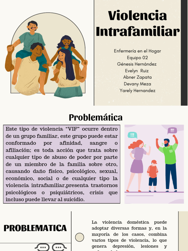 Estadísticas y Enfoque de Enfermería en Violencia Intrafamiliar | PDF ...