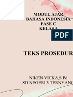 Modul Ajar Bahasa Indonesia Teks Prosedur - Compressed