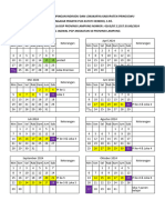 Kalender & Jadwal PGP A10 Kelas 10.34.A1