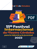Catalogo Festival Infancia y Juventus 2022