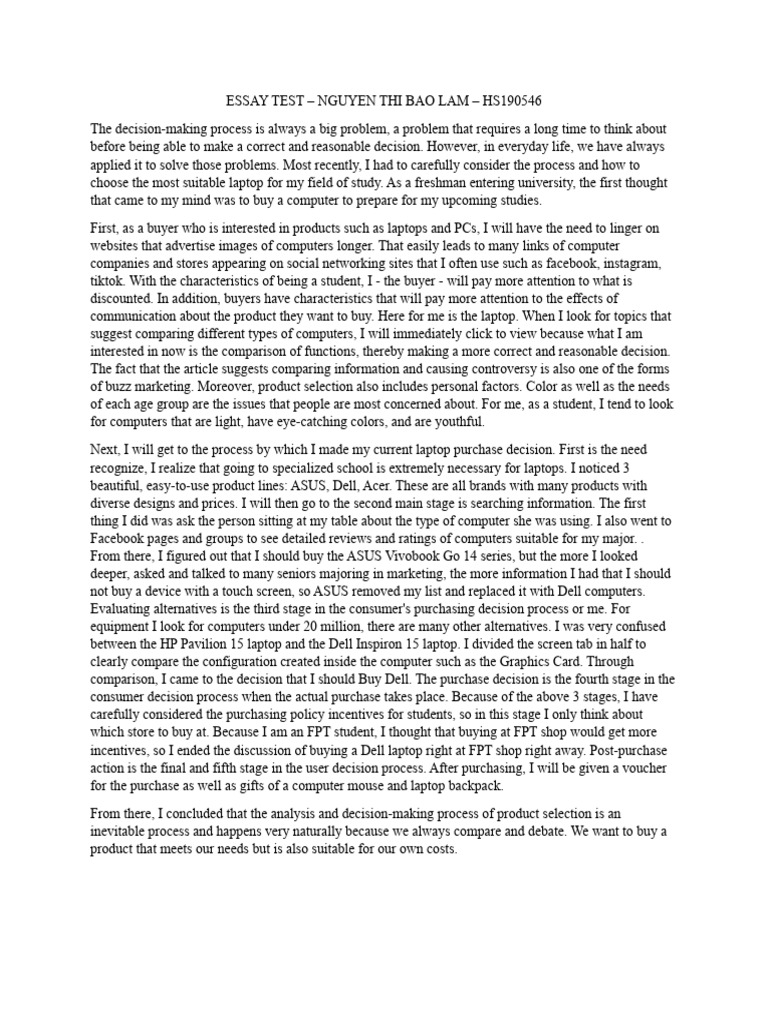 Essay Pdf Dell Laptop