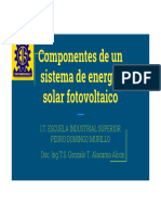 Microsoft PowerPoint - COPIAComponentes de Un Sistema de Energía Solar Fotovoltaico - COPIA