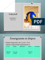 Power Point Plan de Cours H24 Volley 3