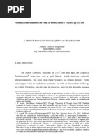 The Activity of Labor in H. Arendt