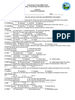 Science 8 Semi-Final Exam 2023-2024