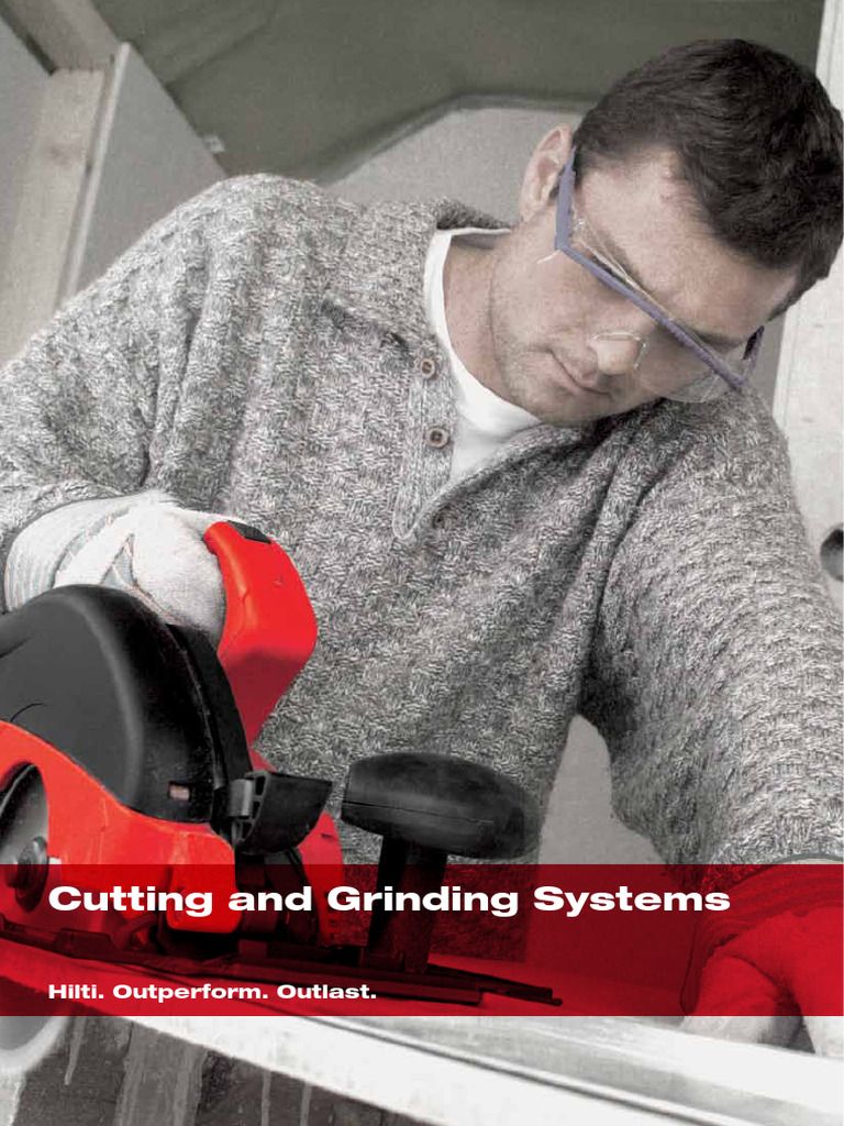 Hilti Cutting and Grinding Tools Overview | PDF | Grinding (Abrasive ...