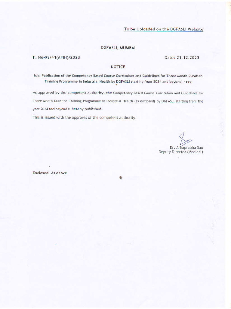 NEW SYLLABUS GUIDELINE DECEMBER 2023 Revised | PDF | Occupational ...