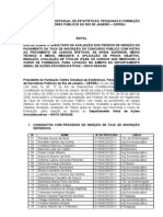 Resultado de Isenção de Taxa de Concurso do CEPERJ