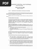 BSP Reporting Requirements for Banks | PDF | Banks | Regulatory Compliance