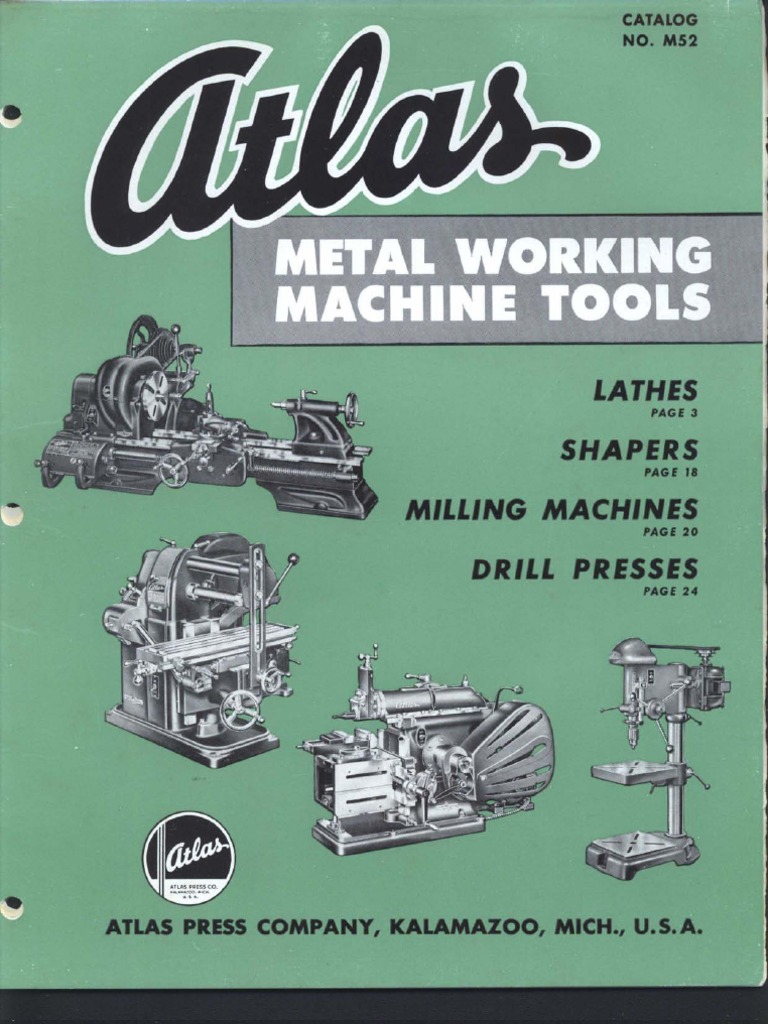 Atlas M52 Catalog | PDF