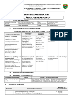 Sesión Personal Social ARBOL GENEALOGICO