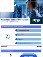 Mercados competitivos y no competitivos