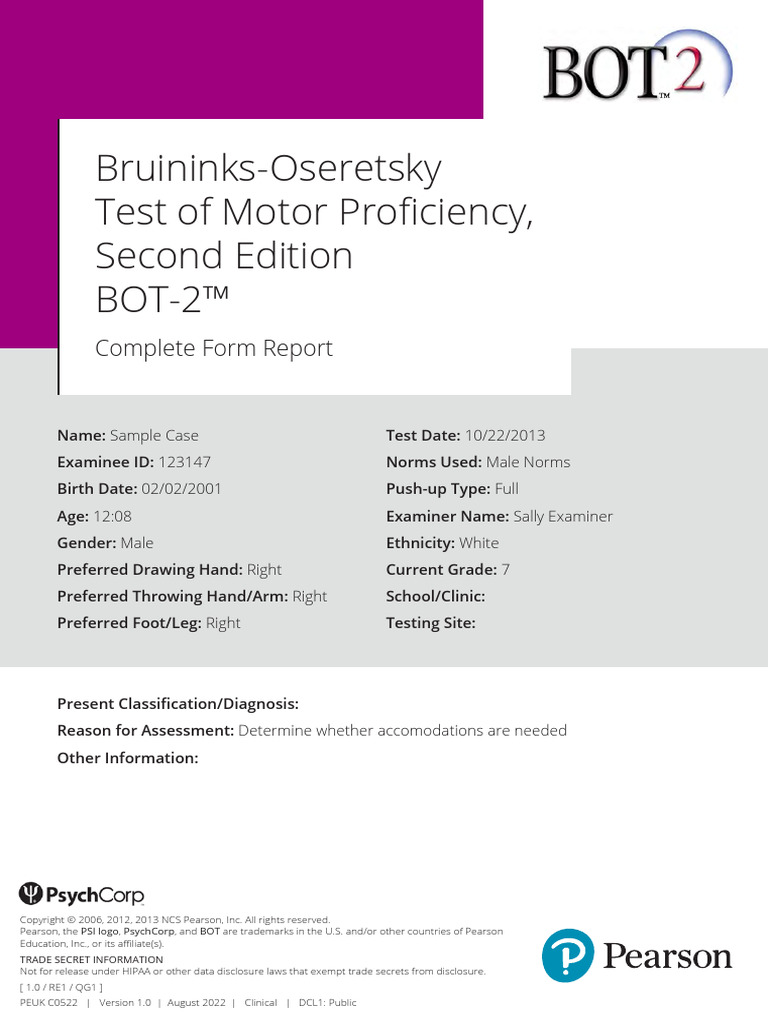 BOT 2 Report | PDF
