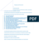 Programa de Formación