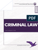 2023 UMAK LMT Criminal Law