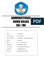 Administrasi Guru Kelas SD