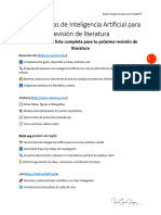 7.2 Herramientas de Inteligencia Artificial para revisión de literatura y Prompts