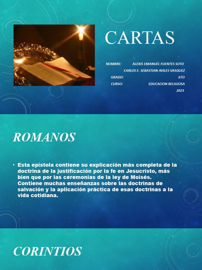 Cartas | PDF | Pablo el apóstol | Epístola a Filemón