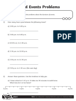 t2 M 4220 Timed Events Problems Differentiated Activity Sheets - Ver - 14