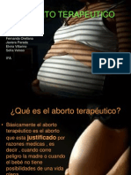 EL ABORTO TERAPEUTICO