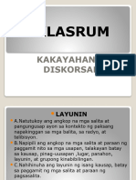 Aralin 12 Kakayahang Diskorsal