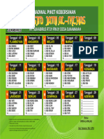 Jadwal Kebersihan DKM Al-Ikhlas