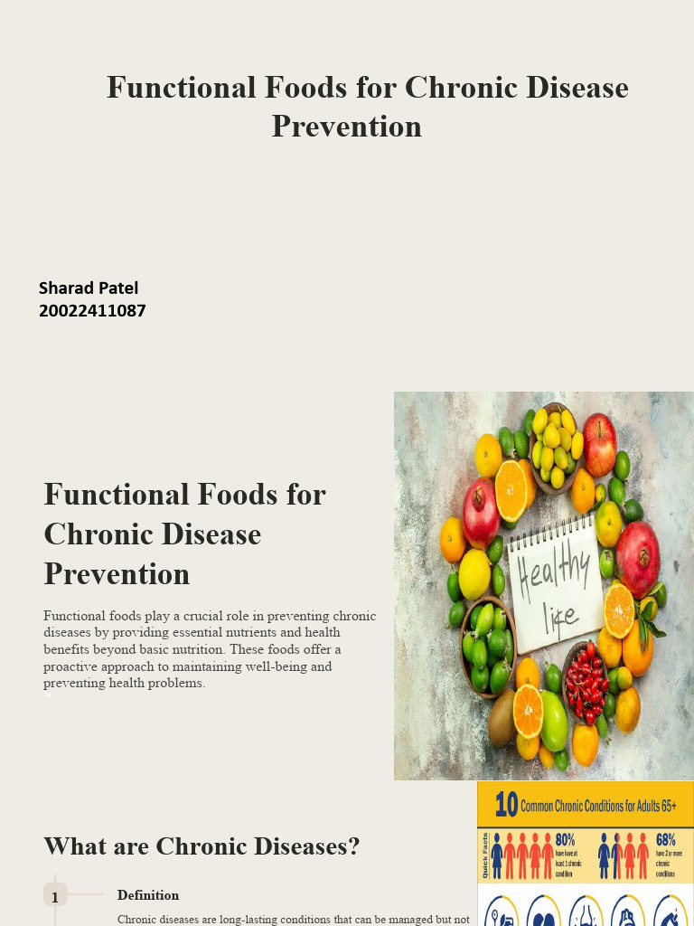 Functional Foods in Chronic Disease Prevention | PDF | Whole Grain ...