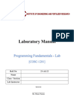 PF Lab Mannual