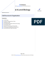 8 Cell Structure and Organisation