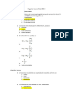 Preguntas Examen Final 2022-II