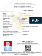 (The Indonesian Health Profession Board) : Registration Certification of Midwife