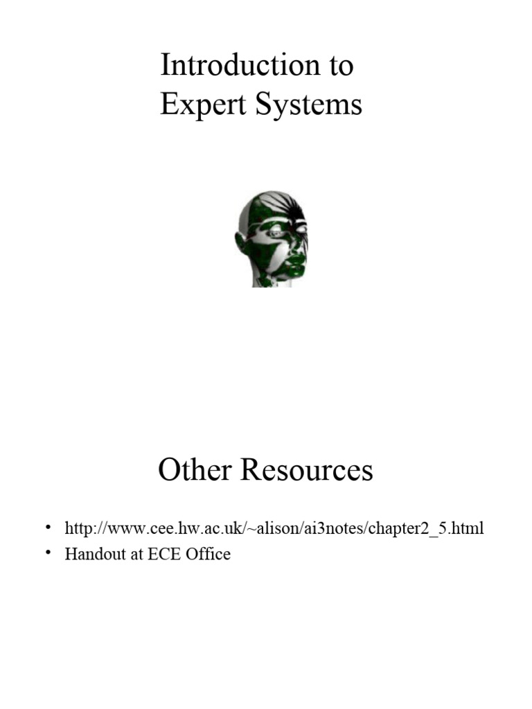 Overview of Expert Systems Components | PDF | Expert | Knowledge
