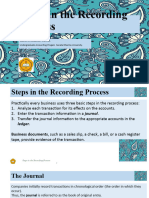7.steps in The Recording Process