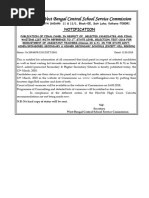 Model 100 Point Roster For West Bengal | PDF