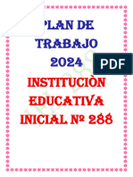 Plan de Trabajo 2024 Colegio