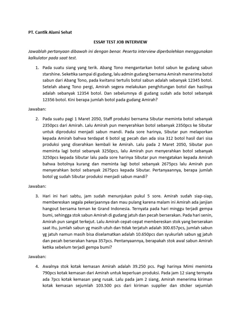 essay-test-job-interview-pdf