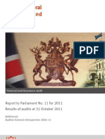 Auditor General of QLD 17 Nov 2011 Report