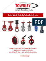 Valves Data Sheets