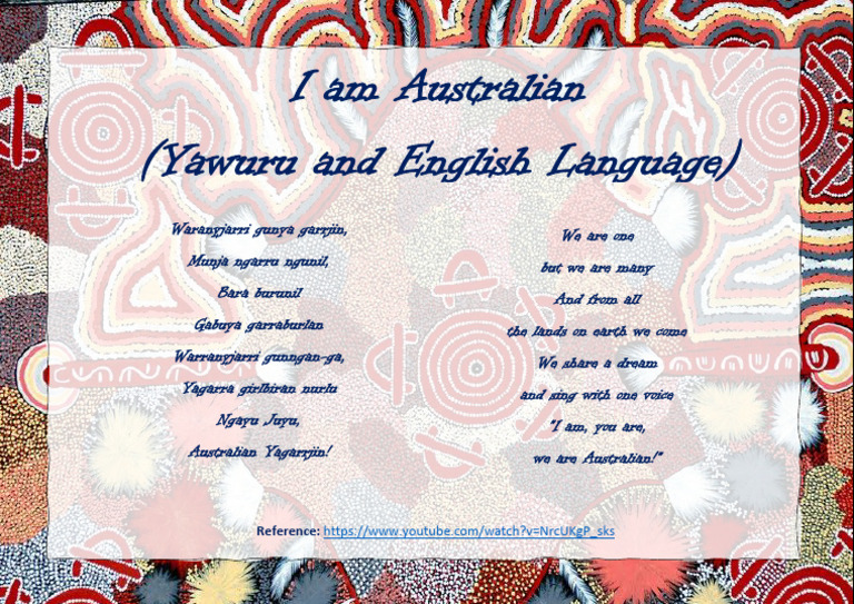 I Am Australian in Yawuru and English Language PDF