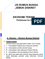 Bab 3 Rumus Rumus Bunga Majemuk Diskret (1)