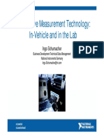 Automotive Automotive Measurement Technology in Vehicle and in The Lab 3