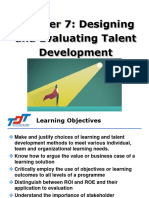 Chapter 7 Designing and Evaluating Talent Development