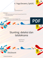 Stunting Deteksi Dan Tatalaksana
