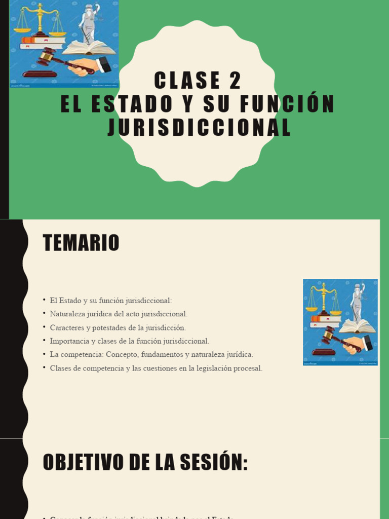La Jurisdicción y La Competencia | PDF | Jurisdicción | Juez