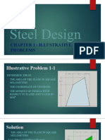 Steel Design: Chapter 1: Illustrative Problems