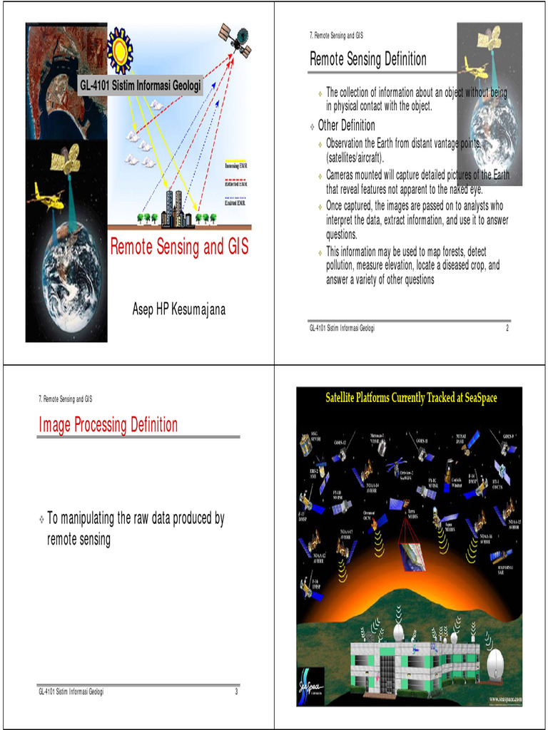 ELECTROMAGNETIC SPECTRUM IN REMOTE SENSING AND GIS visual data 2