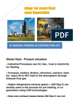 Cement Plant - Waste Heat Recovery