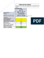 Sleeve & Cube Test For MEF Verification