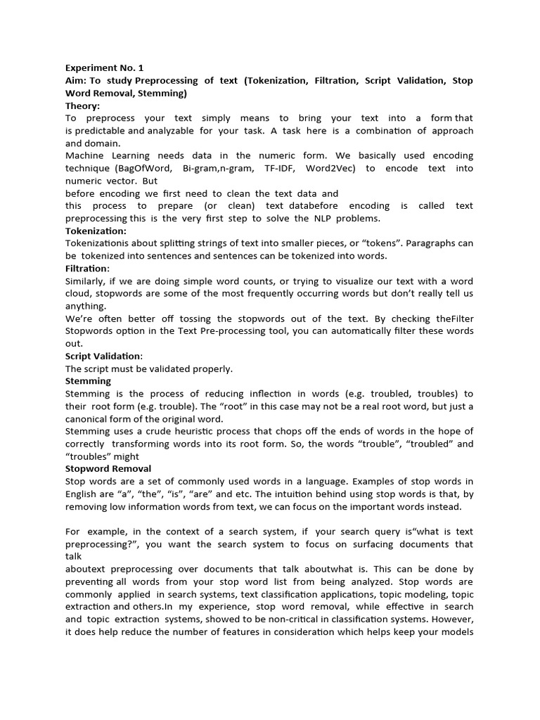 Nlp Lab Viva Questions Of Java